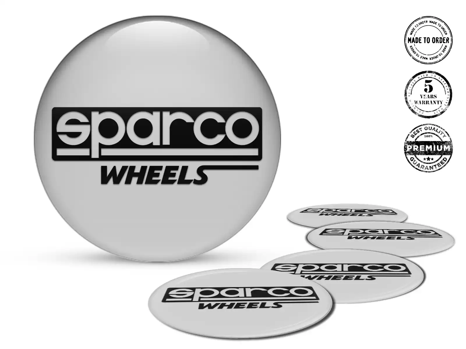 Sparco Sticker Dome Individuell Racing Horizon Marke